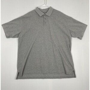 5.11 Tactical Series Polo Shirt Mens SZ 2XL Gray Short Sleeve Cotton Workwear